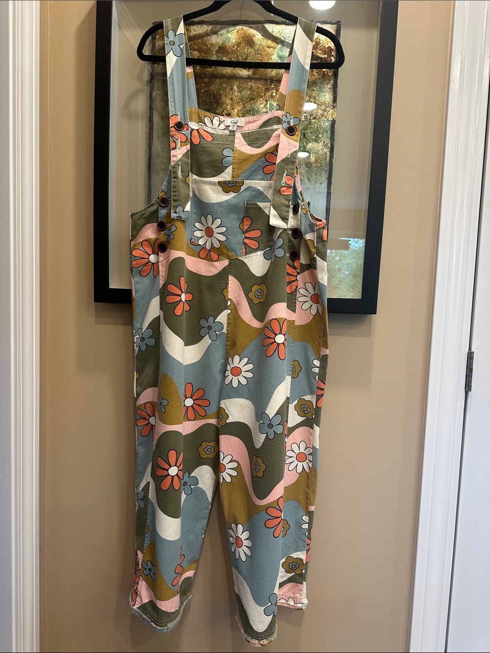 Easel Overalls, Size Medium